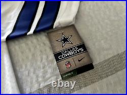 Jason Witten Dallas Cowboys Mens Large White Nike Game Jersey #82