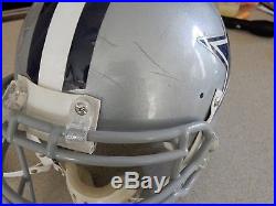 Jay Ratliff Dallas Cowboys Game Used Helmet Missing Jaw Pads