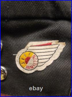 Jeff Hamilton Dallas Cowboys Vintage Jacket M NFL Leather/denim