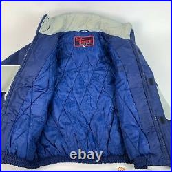 Jeff Hamilton Pro Sport Cowboys Zipper Hooded Coat Jacket Size Large