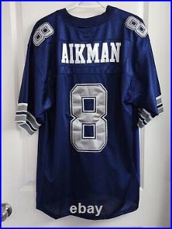 Jersey 50 Troy Aikman #8 Dallas Cowboys 1992 Throwbacks Mitchell & Ness