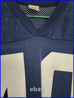 Jersey M Dallas Cowboys #40 Bill Bates vintage logo 7 vintage rare Made In USA