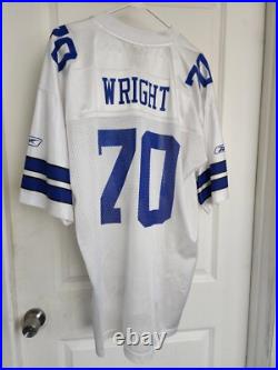 Jersey XL Dallas Cowboys Rayfield Wright #70 Reebok 2006 Hall Of Fame LEGENDS