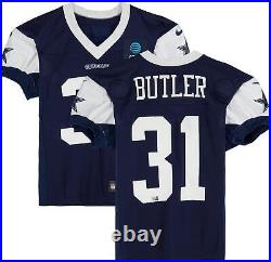 Josh Butler Dallas Cowboys Practice-Used #31 Navy Jersey from the 2023 NFL