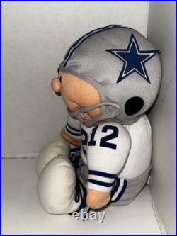 Kamar Dallas Cowboys NFL Moose Football Plush VTG Style 7908 #12 Vintage Kamar Dallas Cowboys NFL Moose Football Plush VTG Style 7908 #12 Vintage