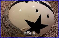 Keith Brooking Game Used Dallas Cowboys Throwback Helmet And Jersey! LOA