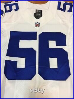 Keith Rivers #56 Dallas Cowboys Game Issued Used Worn Jersey Giants Bills