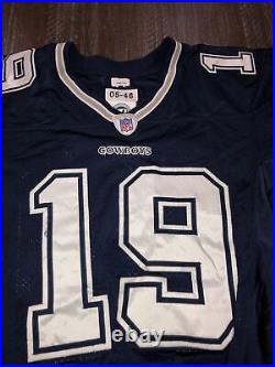 Keyshawn Johnson Dallas Cowboys Game Used Worn Jersey Reebok Prova Jets Bucs