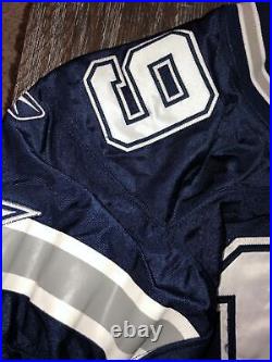 Keyshawn Johnson Dallas Cowboys Game Used Worn Jersey Reebok Prova Jets Bucs