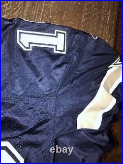 Keyshawn Johnson Dallas Cowboys Game Used Worn Jersey Reebok Prova Jets Bucs