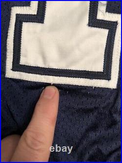 Keyshawn Johnson Dallas Cowboys Game Used Worn Jersey Reebok Prova Jets Bucs