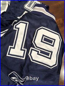 Keyshawn Johnson Dallas Cowboys Game Used Worn Jersey Reebok Prova Jets Bucs