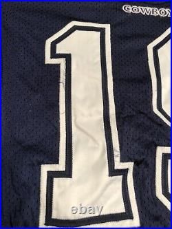Keyshawn Johnson Dallas Cowboys Game Used Worn Jersey Reebok Prova Jets Bucs