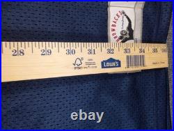 Keyshawn Johnson Dallas Cowboys Reebok Jersey Mens 52 Blue Embroidered NFL Retro