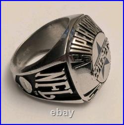 LGB Balfour Sterling Silver Dallas Cowboys 92/93 Super Bowl Champions Ring 10.5