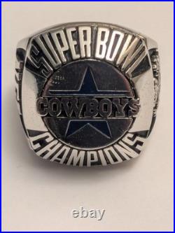 LGB Balfour Sterling Silver Dallas Cowboys 92/93 Super Bowl Champions Ring 10.5