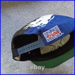 LOT OF 2 Vintage DALLAS COWBOYS Logo Athletic SPLASH & SHARKTOOTH Hat football