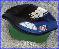 LOT OF 2 Vintage DALLAS COWBOYS Logo Athletic SPLASH & SHARKTOOTH Hat football