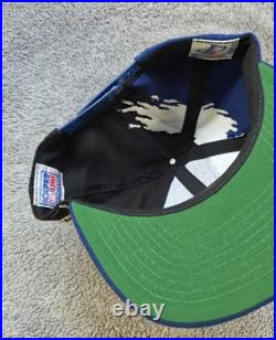 LOT OF 2 Vintage DALLAS COWBOYS Logo Athletic SPLASH & SHARKTOOTH Hat football