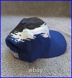 LOT OF 2 Vintage DALLAS COWBOYS Logo Athletic SPLASH & SHARKTOOTH Hat football