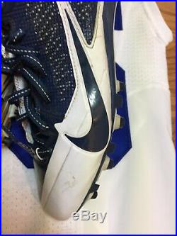 Lance Dunbar Dallas Cowboys Game Issued Used Worn Jersey Cleats Rams #25
