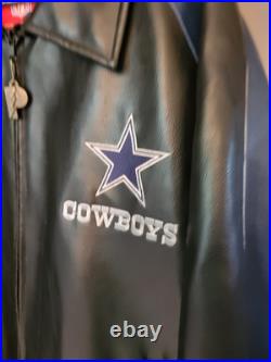Leather NFL Dallas Cowboys Coat