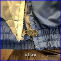 Lee Sport Dallas Cowboys NFL Jacket Size L Blue Gray White