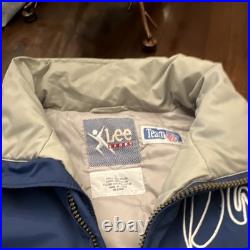 Lee Sport Dallas Cowboys NFL Jacket Size L Blue Gray White