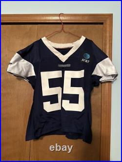 Leighton Vander Esch Practice Used/Worn Jersey 2023 Fanatics COA Dallas Cowboys