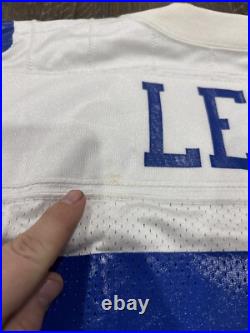 Leon Lett Dallas Cowboys Game Used Worn White Home Jersey Big Pro Bowler