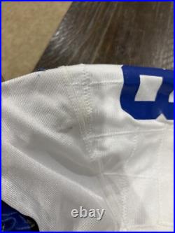 Leon Lett Dallas Cowboys Game Used Worn White Home Jersey Big Pro Bowler