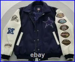 Limited Edition Dallas Cowboys 5 Super Bowl Championship Jacket