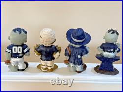 Lot of 4 Forever Collectibles NFL Dallas Cowboys Team Zombies FOCO Nightmares
