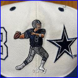 Lot of 5 Vintage Dallas Cowboys Apex, Pro Line, Drew Pearson Vintage Caps