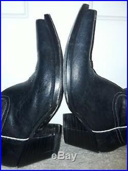 Lucchese Boots Navy Dallas Cowboys