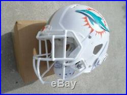 MIAMI DOLPHINS Custom Riddell SPEED AUTHENTIC Collectible Football Helmet NFL