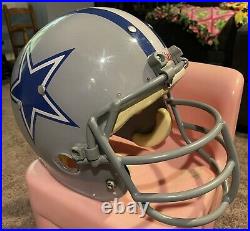 MacGregor Kelley MH100 Clear Shell Dallas Cowboys Football Helmet