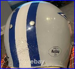 MacGregor Kelley MH100 Clear Shell Dallas Cowboys Football Helmet