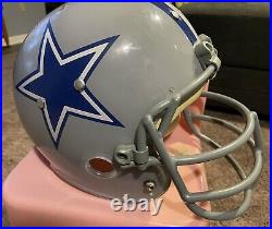 MacGregor Kelley MH100 Clear Shell Dallas Cowboys Football Helmet
