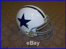 Marcus Spears Game Used Game Worn Throwback Helmet Dallas Cowboys