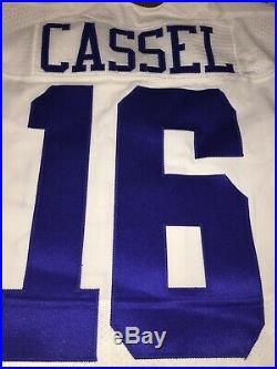 Matt Cassel Dallas Cowboys Game Used Worn Jersey Chiefs Patriots USC QB Cut