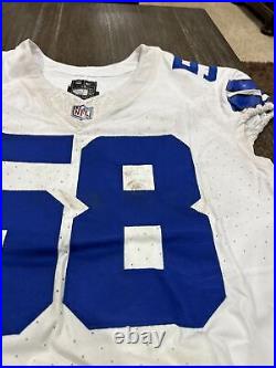 Mazi Smith DALLAS COWBOYS GAME USED WORN JERSEY 09/28/23 Vs Cardinals COA 1st Rd