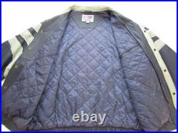 Mens XXL Dallas Cowboys Starter Pro Line leather jacket vintage