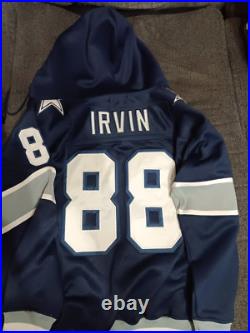 Michael Irvin #88 Cowboys 1990 ThrowBack Jacket/Pants Men Mitchel and Ness VTG