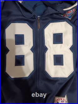 Michael Irvin #88 Cowboys 1990 ThrowBack Jacket/Pants Men Mitchel and Ness VTG
