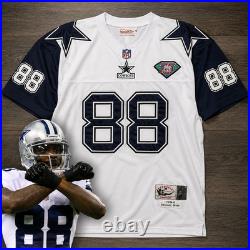 Michael Irvin #88 Dallas Cowboys Mitchell & Ness 75th Patch 1994 Jersey 52