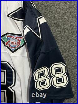 Michael Irvin #88 Dallas Cowboys Mitchell & Ness 75th Patch 1994 Jersey 52