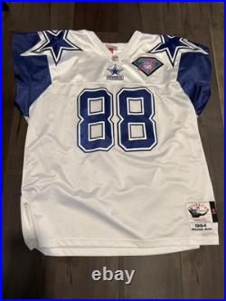Michael Irvin #88 Dallas Cowboys Mitchell & Ness 75th Patch 1994 Jersey 52 XXL