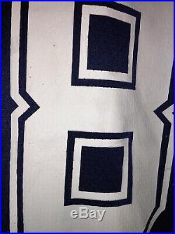 Michael Irvin Dallas Cowboys Game Issued Used Worn Jersey 1996 Hit Marks Stains