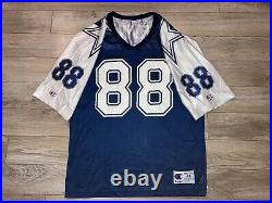 Michael Irvin Dallas Cowboys NFL Champion Football Jersey 48 LG Large